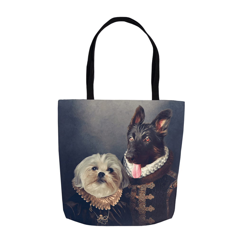 'Duke and Duchess' Personalized 2 Pet Tote Bag