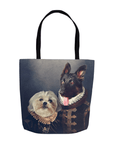 'Duke and Duchess' Personalized 2 Pet Tote Bag