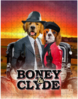 'Boney and Clyde' Personalized 2 Pet Puzzle