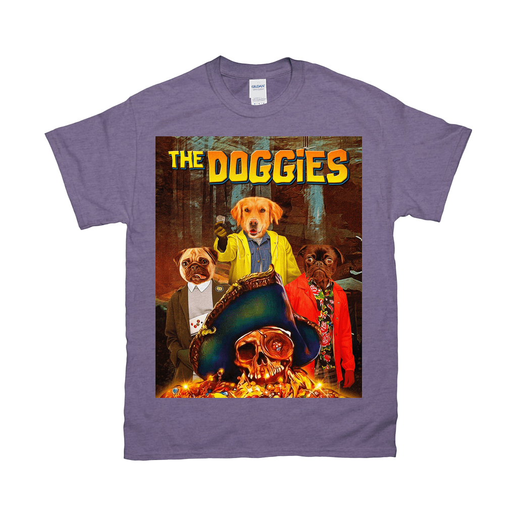 &#39;The Doggies&#39; Personalized 3 Pet T-Shirt