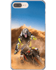 'The Motocross Rider' Personalized Phone Case