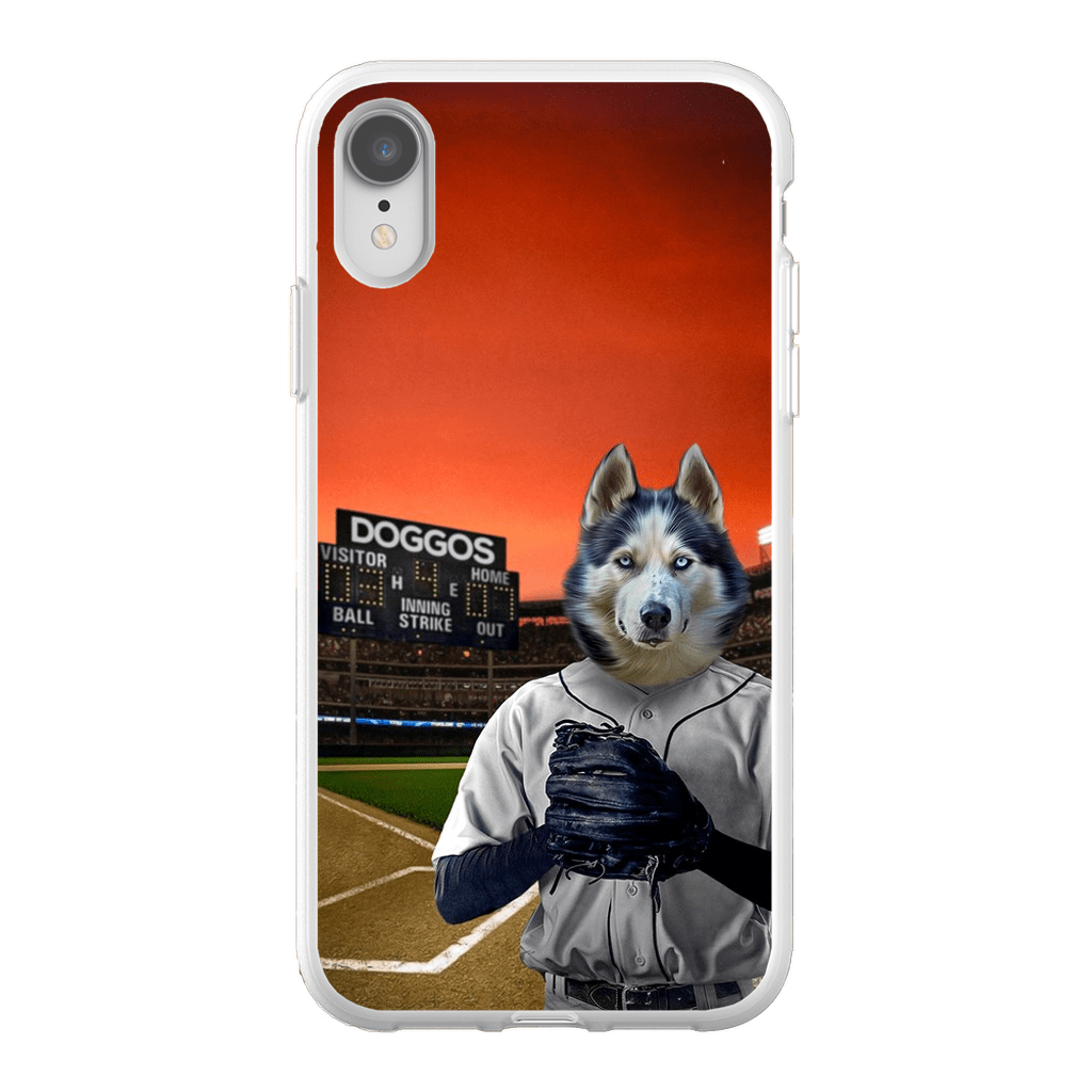 &#39;The Baseball Player&#39; Personalized Phone Case