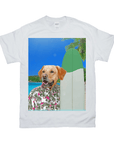 Camiseta personalizada para mascotas 'El Surfista' 