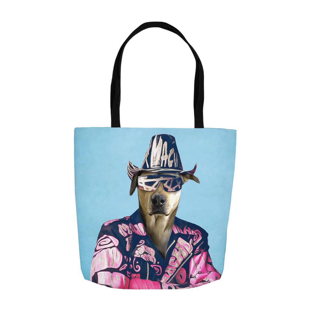 &#39;Macho Man Randy Doggo&#39; Personalized Tote Bag