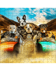 'Harley Wooferson' Personalized 6 Pet Puzzle