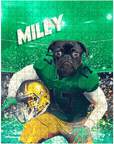 Rompecabezas personalizado para mascotas 'Notre Dame Doggos'