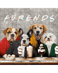 'Furends' Personalized 4 Pet Puzzle