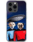 'Doggo-Trek' Personalized 2 Pet Phone Case