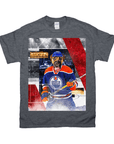 'Edmonton Doggos Hockey' Personalized Pet T-Shirt