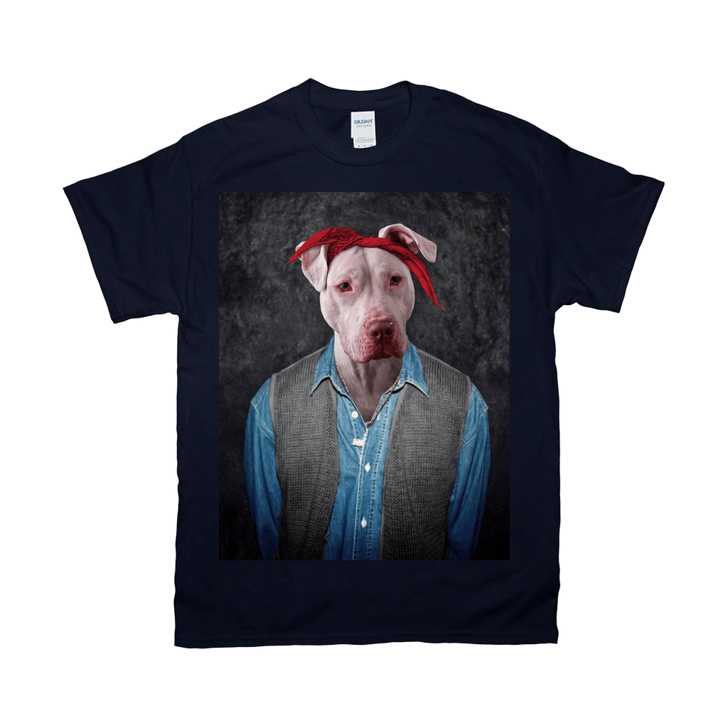 &#39;2Pac Dogkur&#39; Personalized Pet T-Shirt