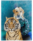 'Woofer King' Personalized Pet Blanket