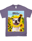 Camiseta personalizada para mascotas 'El Girasol' 