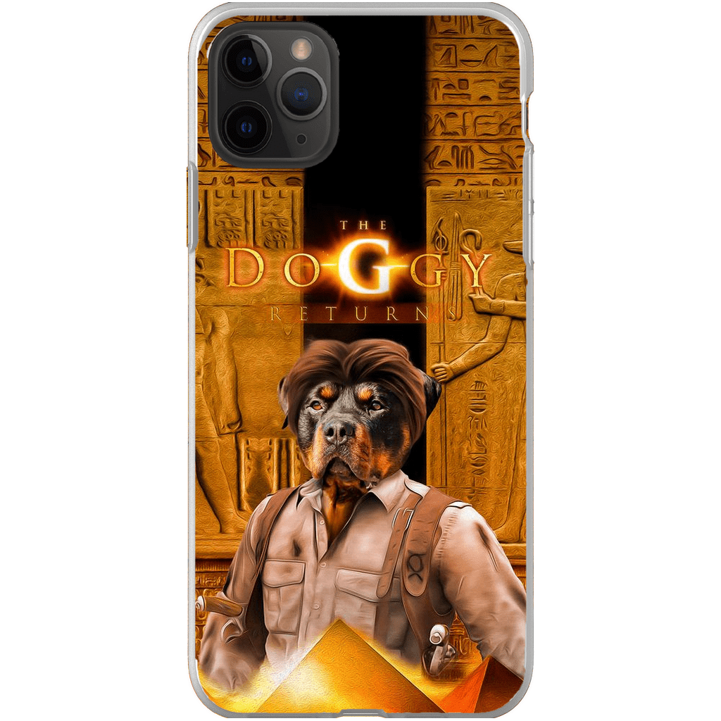 &#39;The Doggy Returns&#39; Personalized Phone Case