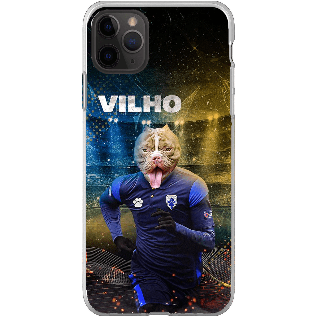 &#39;Finland Doggos Soccer&#39; Personalized Phone Case