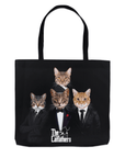 'The Catfathers' Personalized 4 Pet Tote Bag