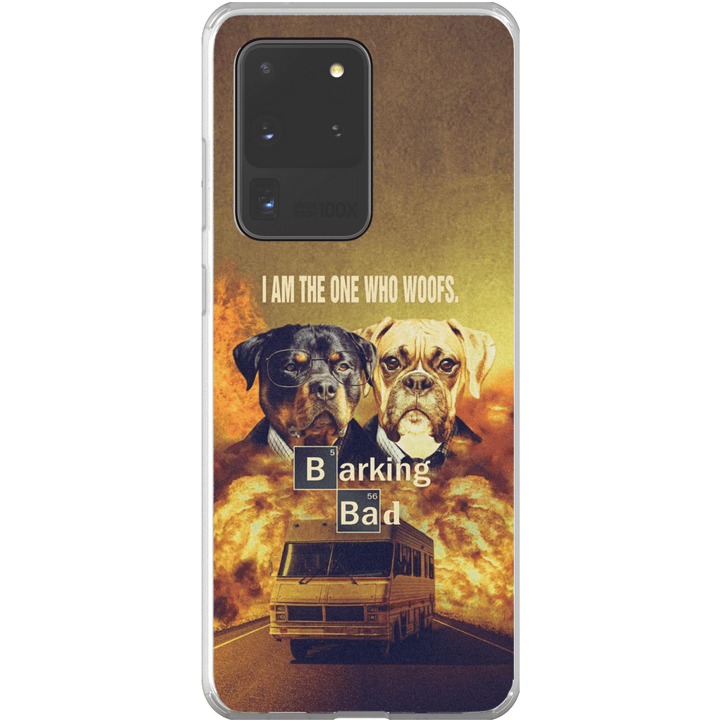 &#39;Barking Bad&#39; Personalized 2 Pet Phone Case