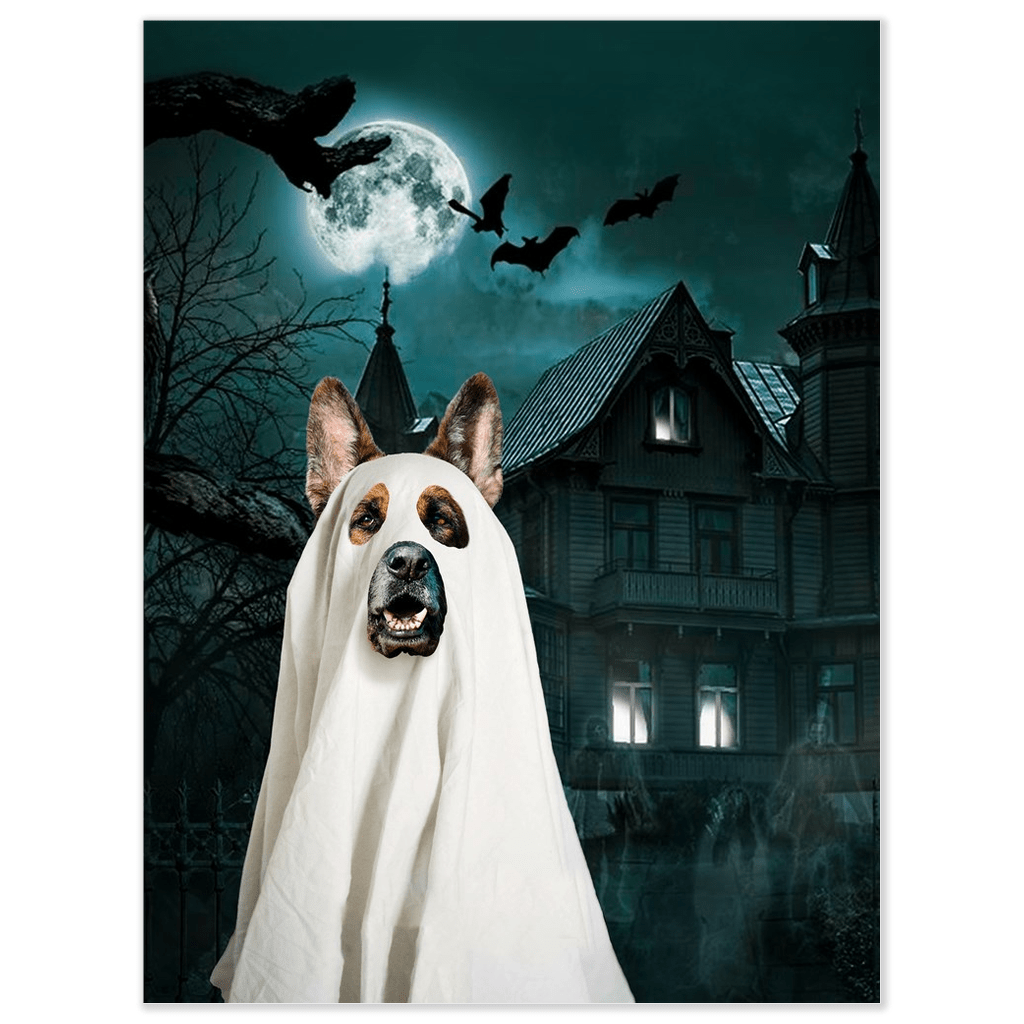 &#39;The Ghost&#39; Personalized Pet Poster