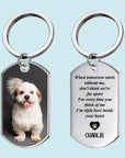 Personalized Pet Memorial Keychain