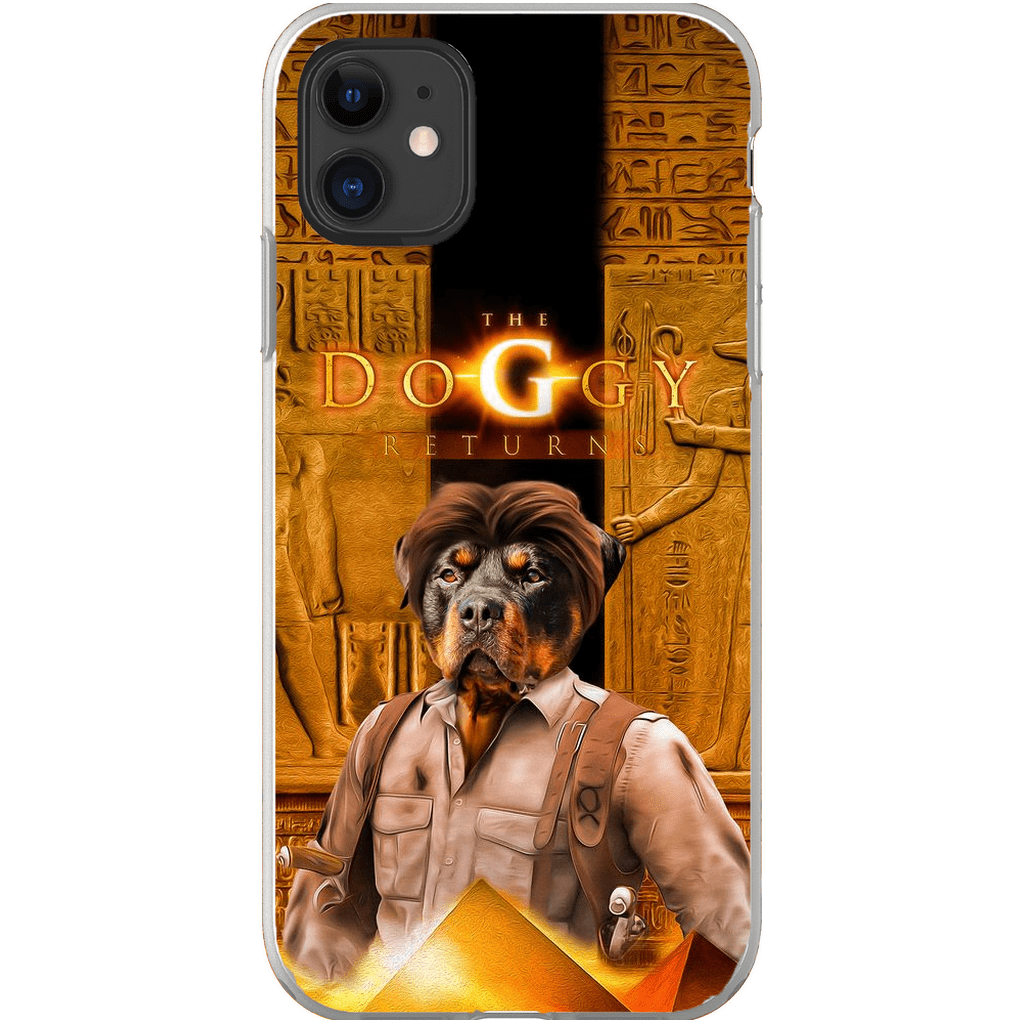 &#39;The Doggy Returns&#39; Personalized Phone Case