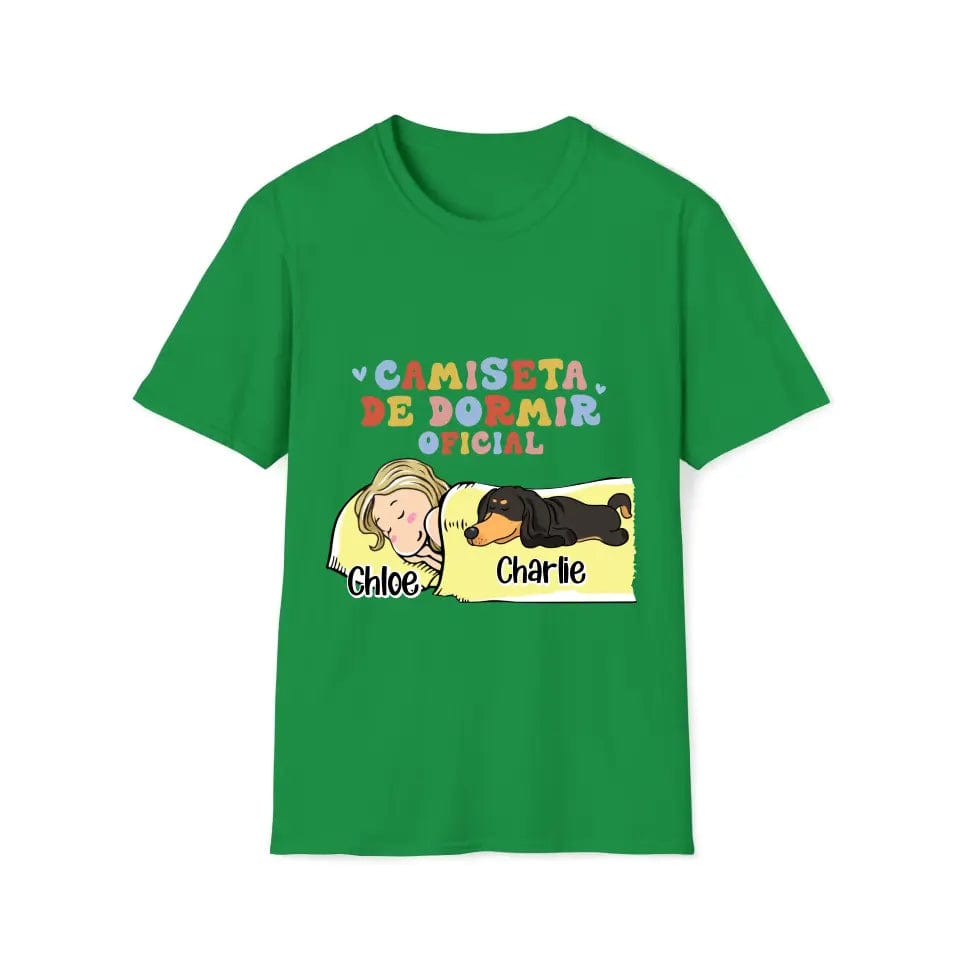 Sleeping Dog Sleep Shirt (Spanish) - T Shirt