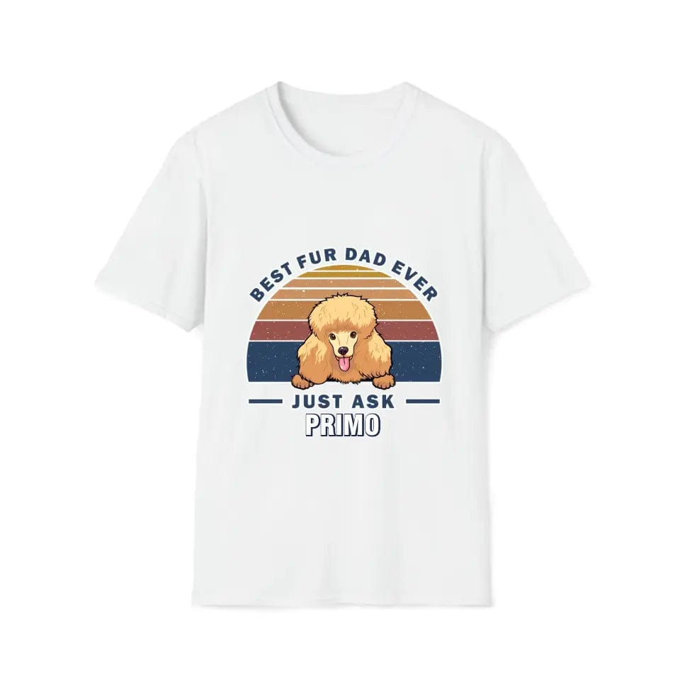 Best Fur Dad - Personalized T Shirt