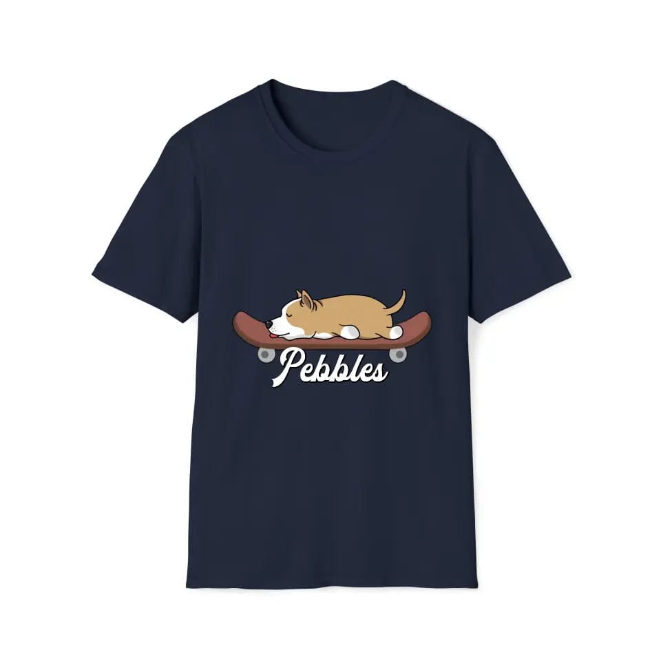 Skater Dog -Personalizable T Shirt