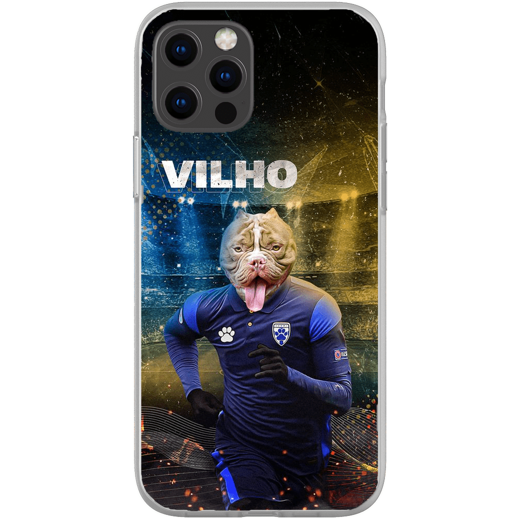 &#39;Finland Doggos Soccer&#39; Personalized Phone Case