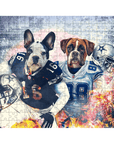 'Dallas Doggos' Personalized 2 Pet Puzzle