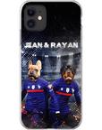 'France Doggos' Personalized 2 Pet Phone Case
