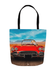 'The Classic Paw-Vette' Personalized Tote Bag