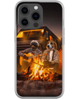 'The Campers' Personalized 2 Pet Phone Case