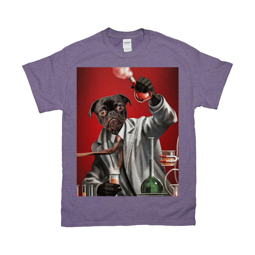 &#39;The Mad Scientist&#39; Personalized Pet T-Shirt