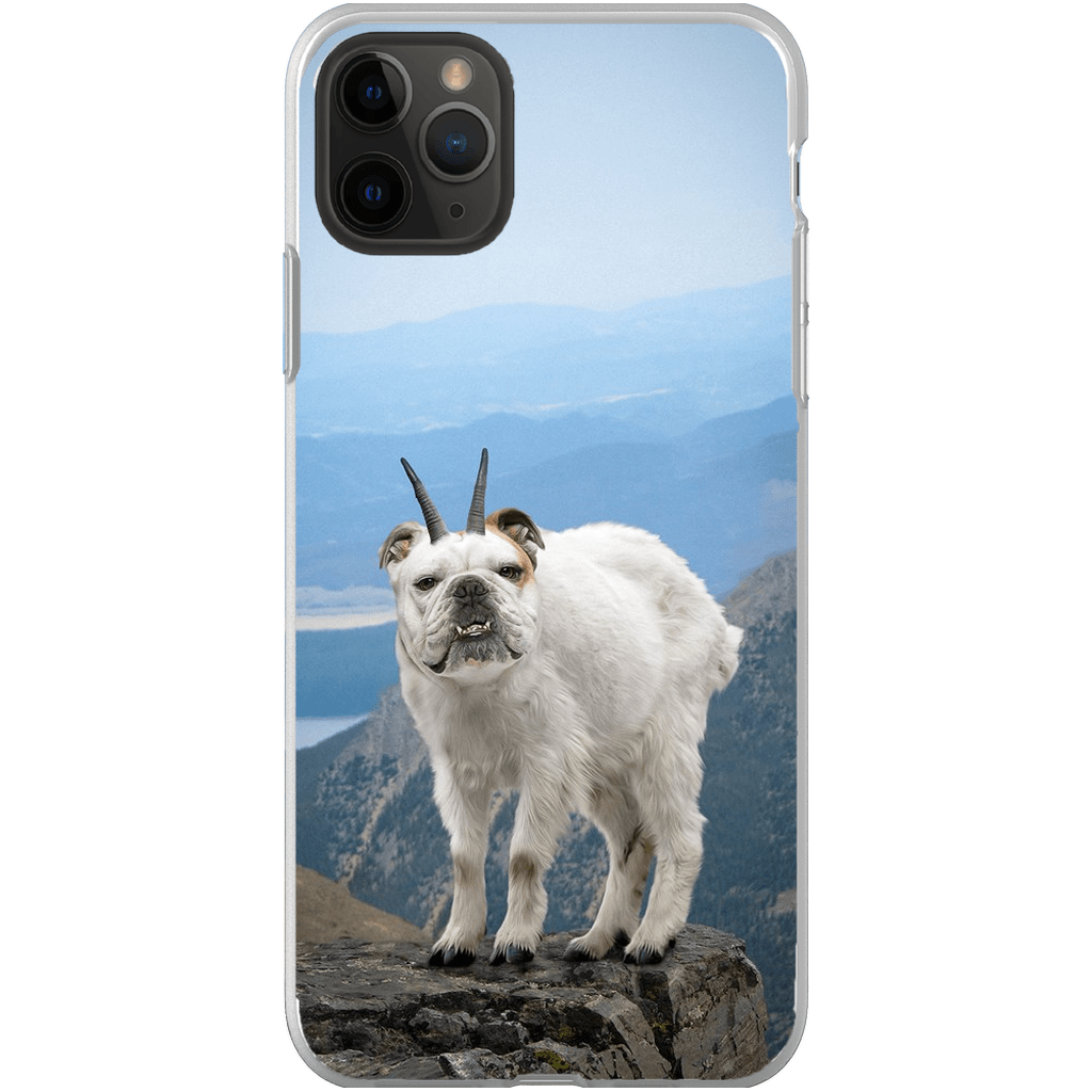 &#39;The Mountain Doggoat&#39; Personalized Phone Case