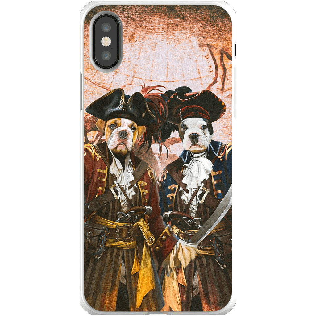 &#39;The Pirates&#39; Personalized 2 Pet Phone Case