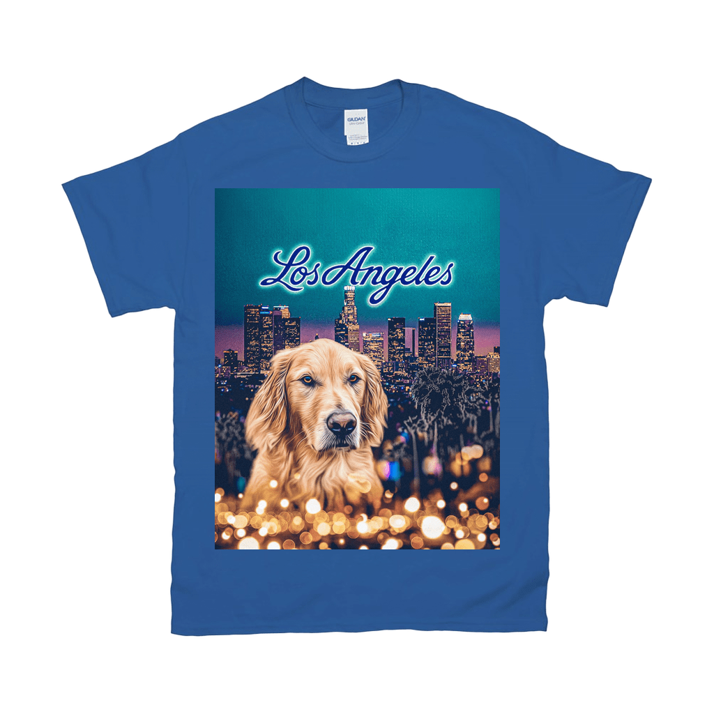&#39;Doggos of Los Angeles&#39; Personalized Pet T-Shirt