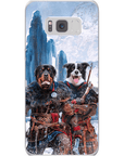 'The Viking Warriors' Personalized 2 Pet Phone Case