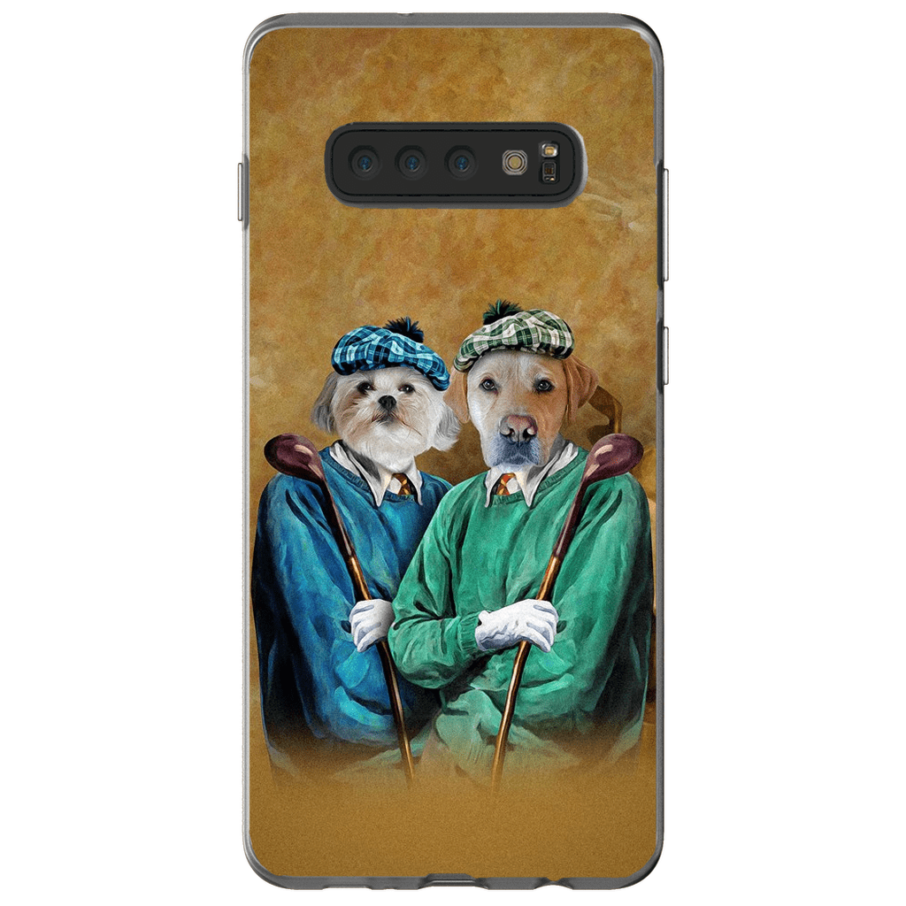 &#39;The Golfers&#39; Personalized 2 Pet Phone Case