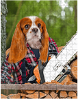 'Lumberwoman' Personalized Pet Puzzle