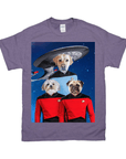 'Doggo-Trek' Personalized 3 Pet T-Shirt