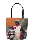 'F1-Paw' Personalized Tote Bag