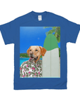 'The Surfer' Personalized Pet T-Shirt