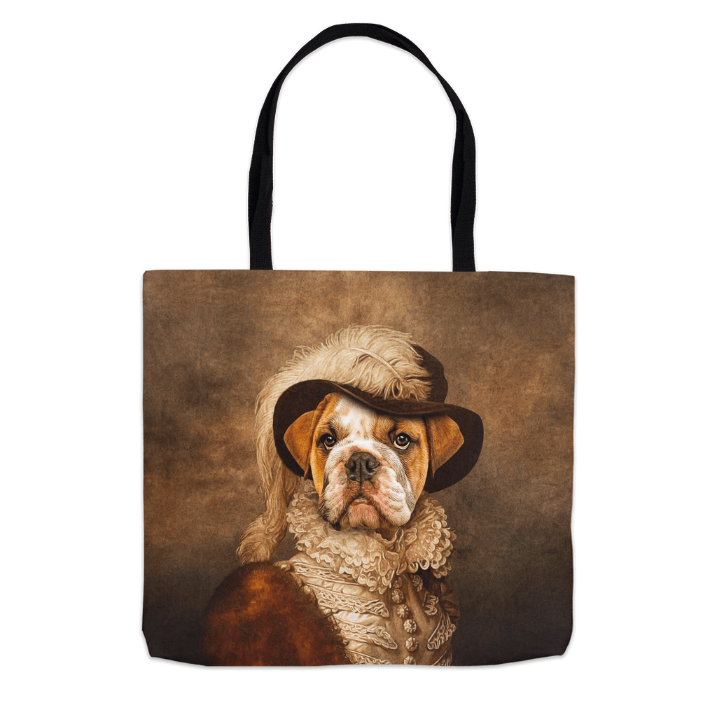 &#39;The Feathered Dame&#39; Personalized Tote Bag