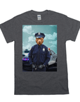 'The Police Officer' Personalized Pet T-Shirt