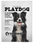 Manta personalizada para mascotas 'Playdog'
