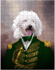Puzzle personalizado para mascotas 'El Almirante Verde'