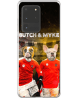'Austria Doggos' Funda personalizada para teléfono con 2 mascotas
