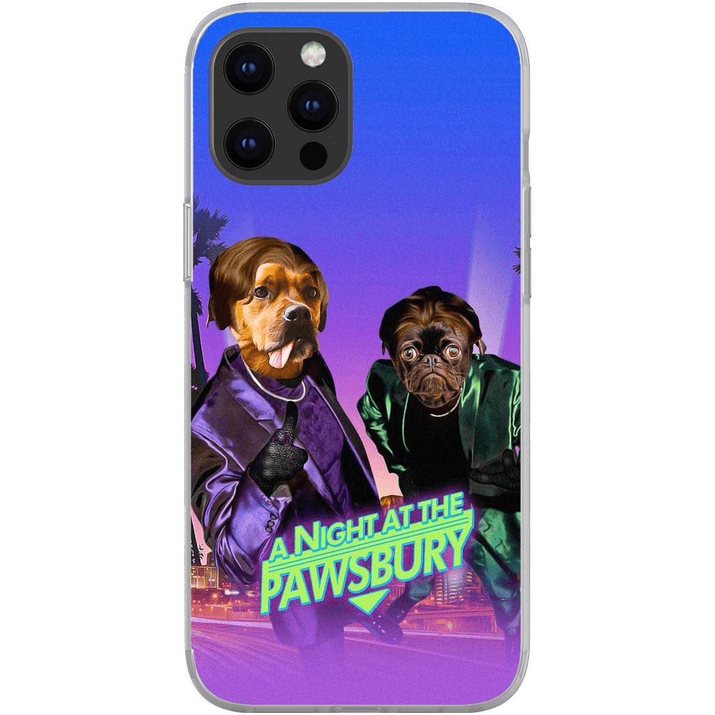 &#39;A Night at the Pawsbury&#39; Personalized 2 Pet Phone Case