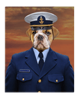 'The Coast Guard' Personalized Pet Standing Canvas