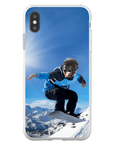 'The Snowboarder' Personalized Phone Case