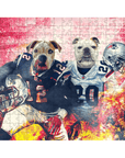 'New England Doggos' Personalized 2 Pet Puzzle